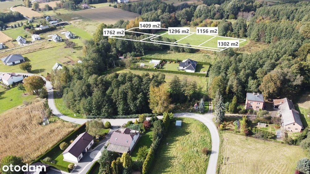 Działka budowlana z Warunkami Zabudowy dom jednorodzinny lub rekreacja