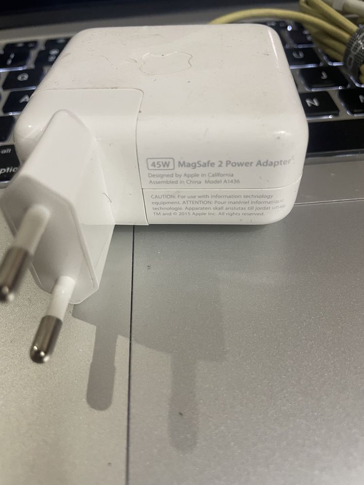 Блок питания macbook air / magsafe 2 45w/ оригинал