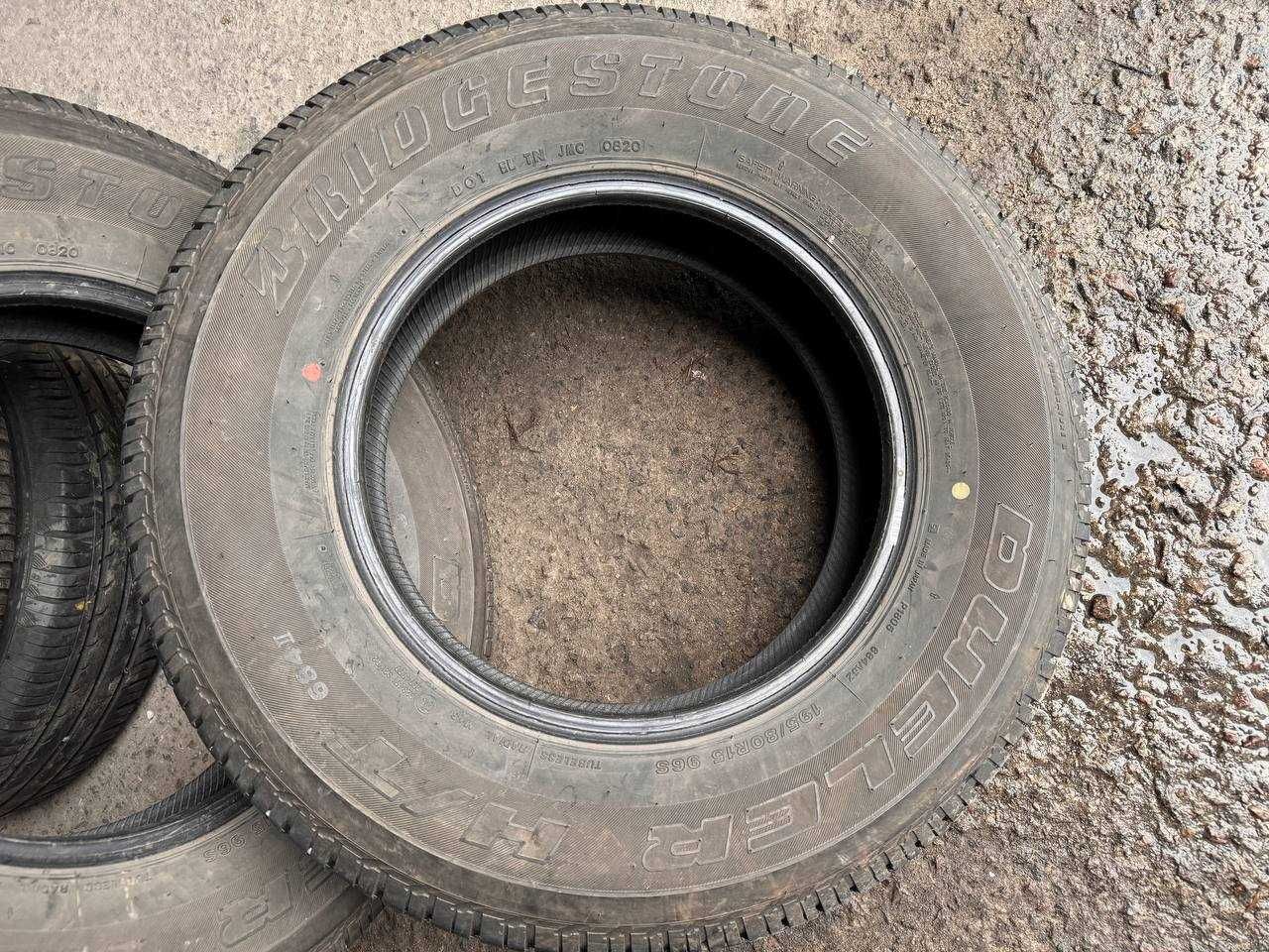 Шини літо 195/80/R15 Bridgestone Dueler H/t 684 2020Рік 7,5мм