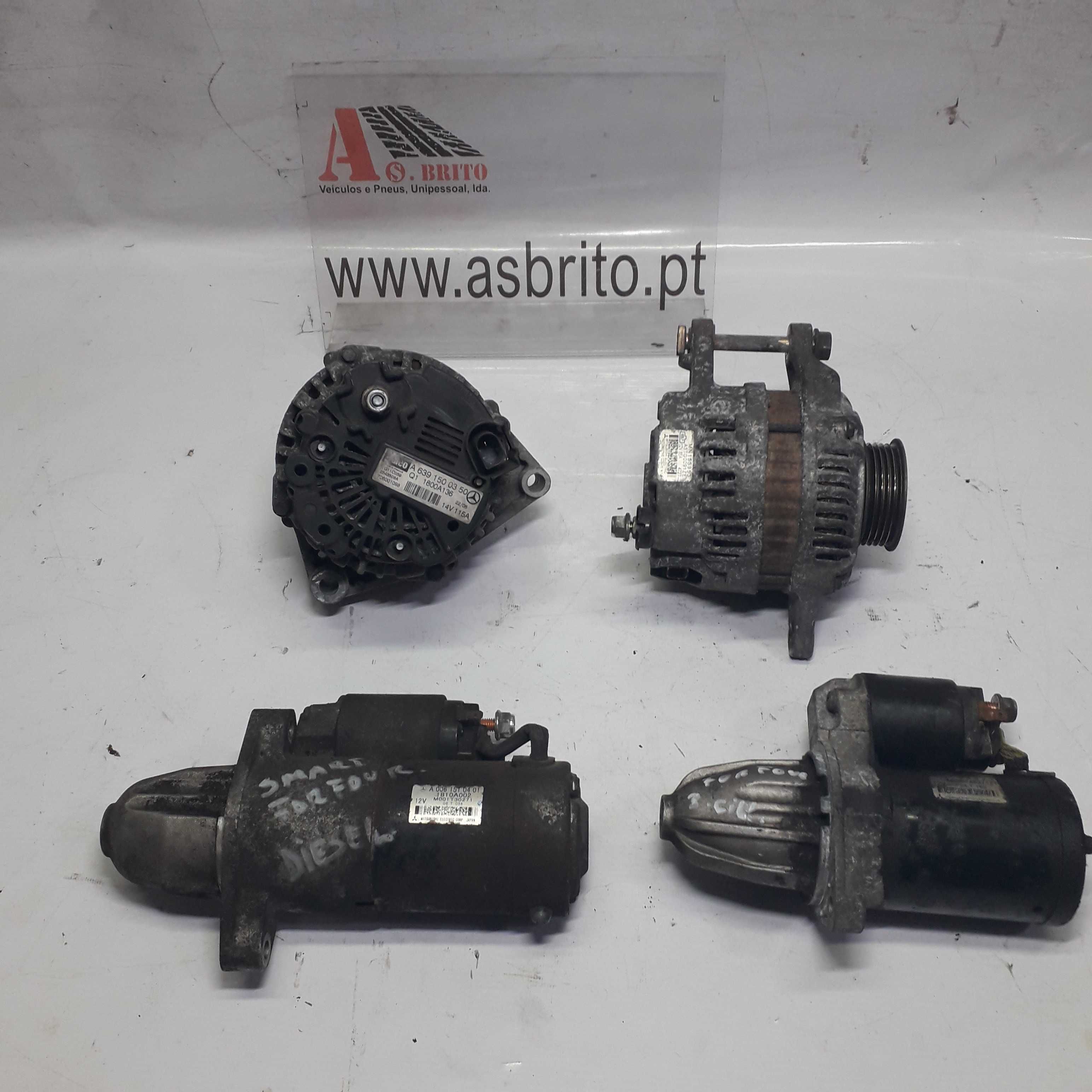 Alternador Motor de arranque  Smart Forfour