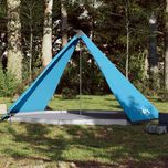 Vidaxl Namiot Rodzinny Tipi, 8-Os., Niebieski, Wodoszczelny