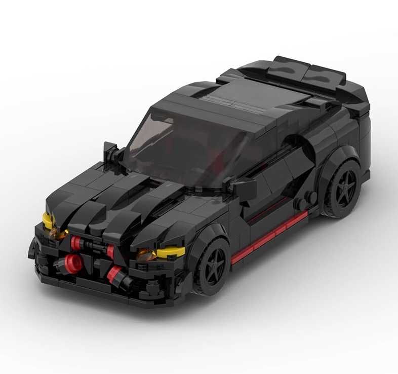 BMW M4 CSL black Zestaw lego