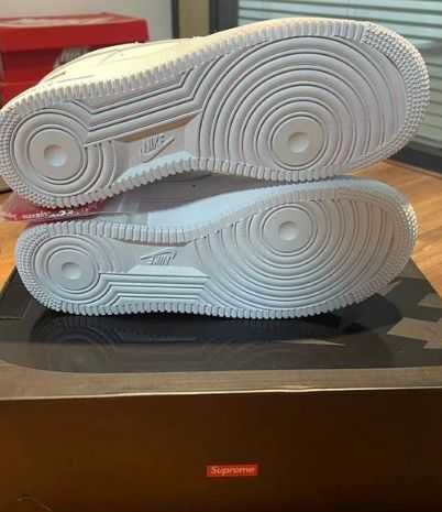Nowiutkie/Trampki/NIKE/Air/Force/1/Low/Supreme/Biały:45