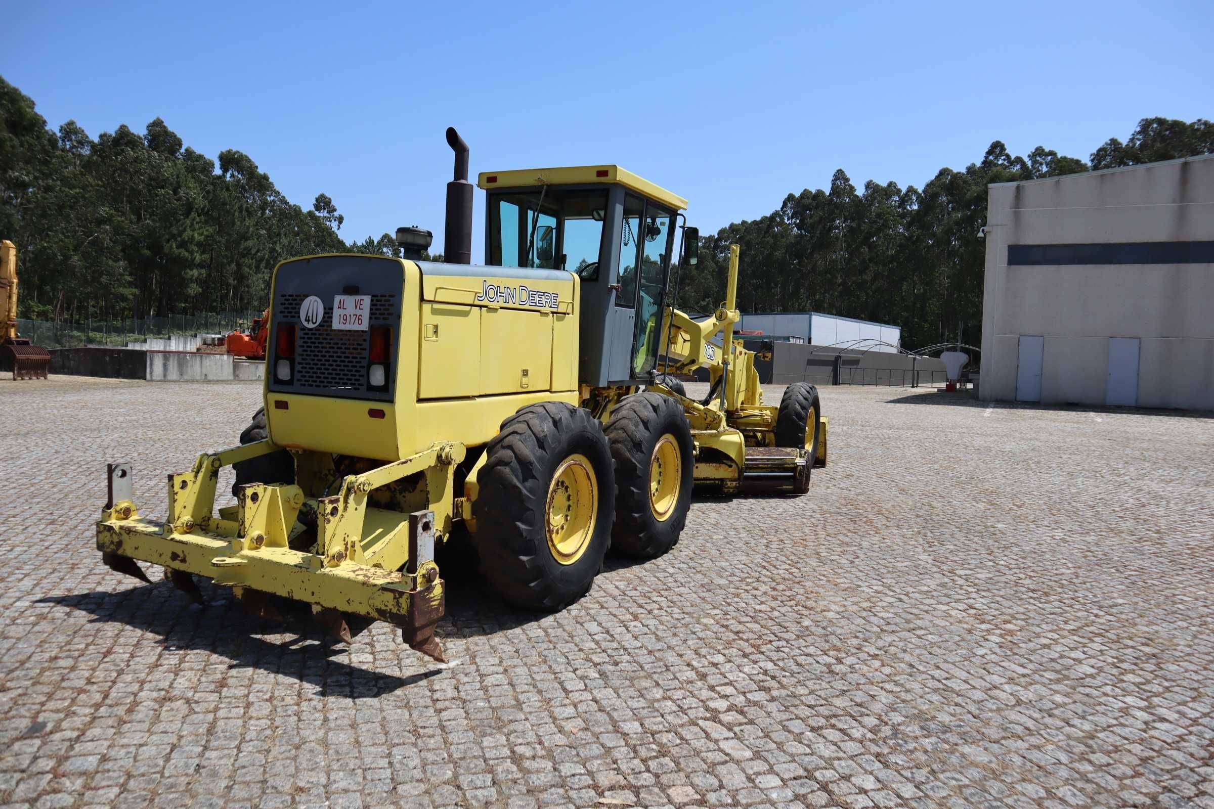1988 John Deere 670B Motoniveladora