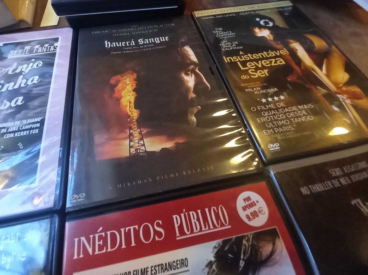 Dvds originais filmes de autor a três euros e meio cada