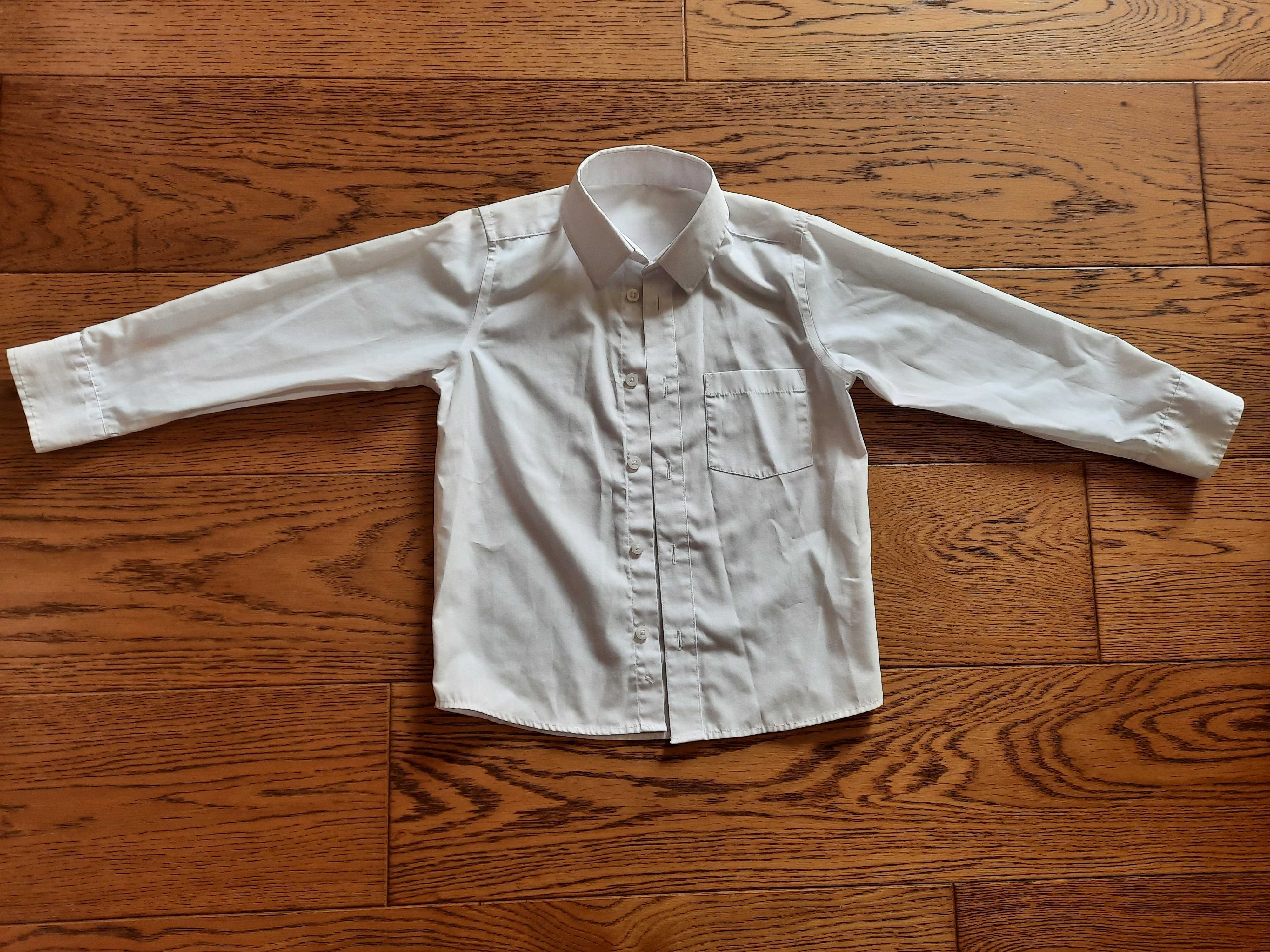 Biała koszula rozmiar 116