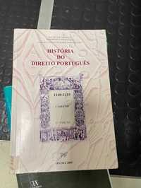 livro historia do direito portugues- I volume ruy de albuquerque