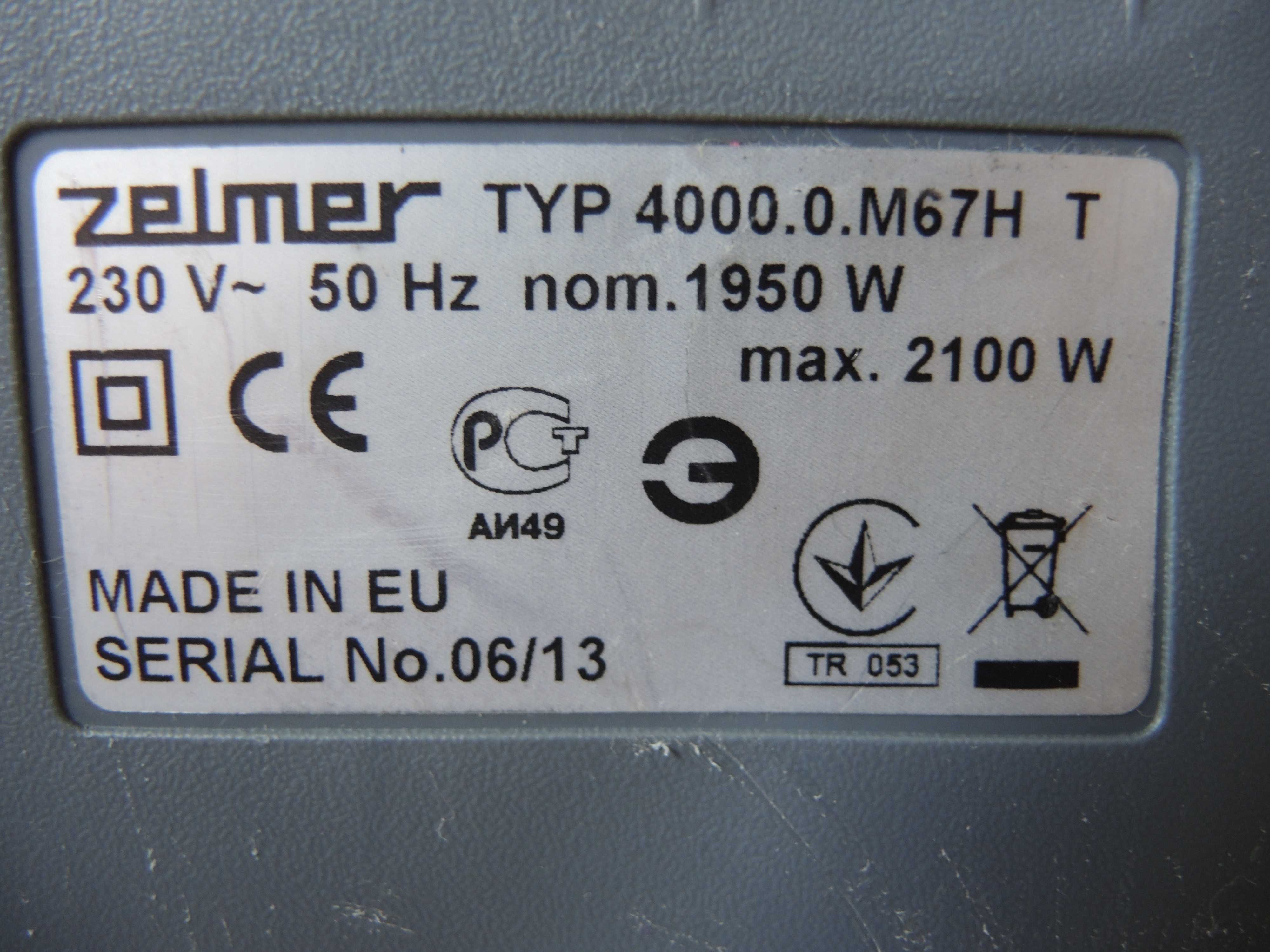 Zelmer Jupiter 2100W Super MOC !!!