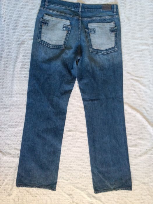 Мужские плотные джинсы на очень высокий рост,размер 34/34