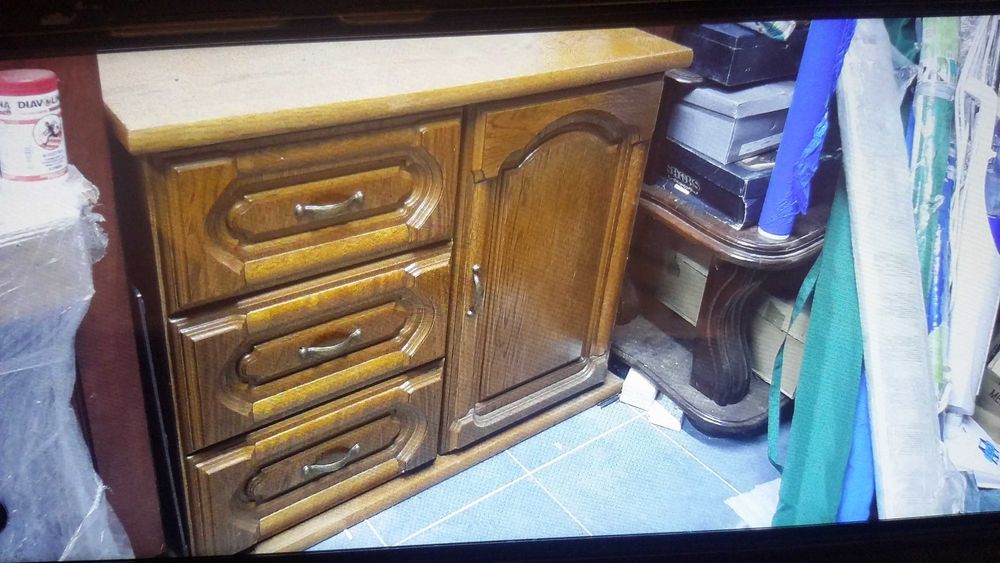 Komoda Dębowa z szufladami