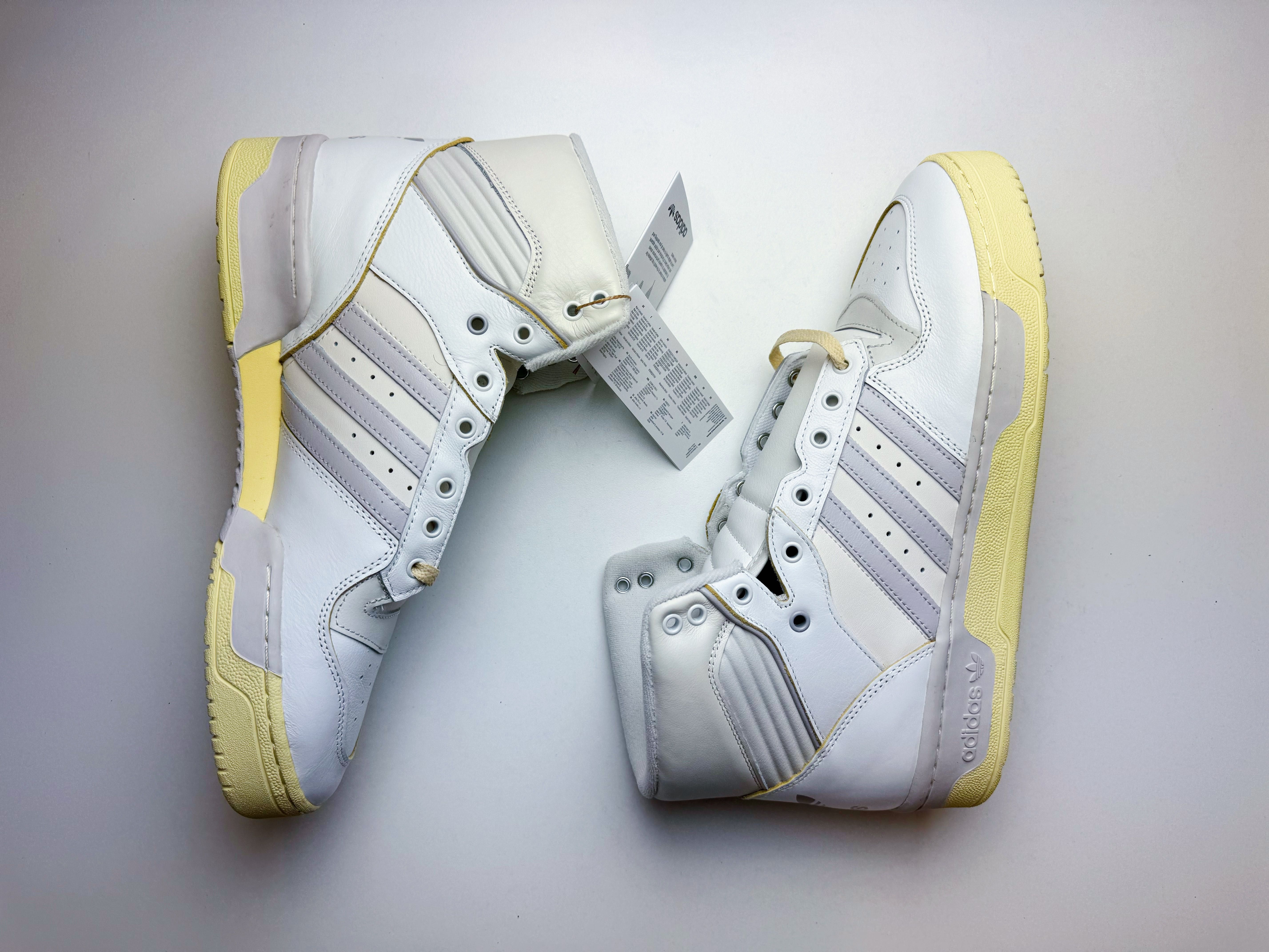 Adidas Rivalry Hi White Grey Two Off White 11 45 1/3 29cm high forum