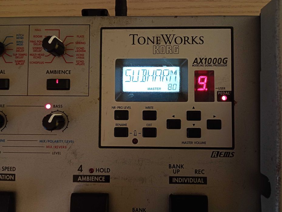 Korg Toneworks AX1000G multiefekt gitarowy