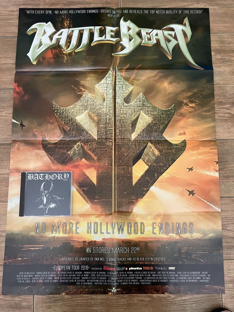 Poster Battle Beast - No More Hollywood… - Original Nuclear Blast