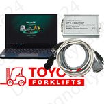 INTERFEJS ASO Toyota Wózki Widłowe + Laptop Gotowy Zestaw GWARANCJA