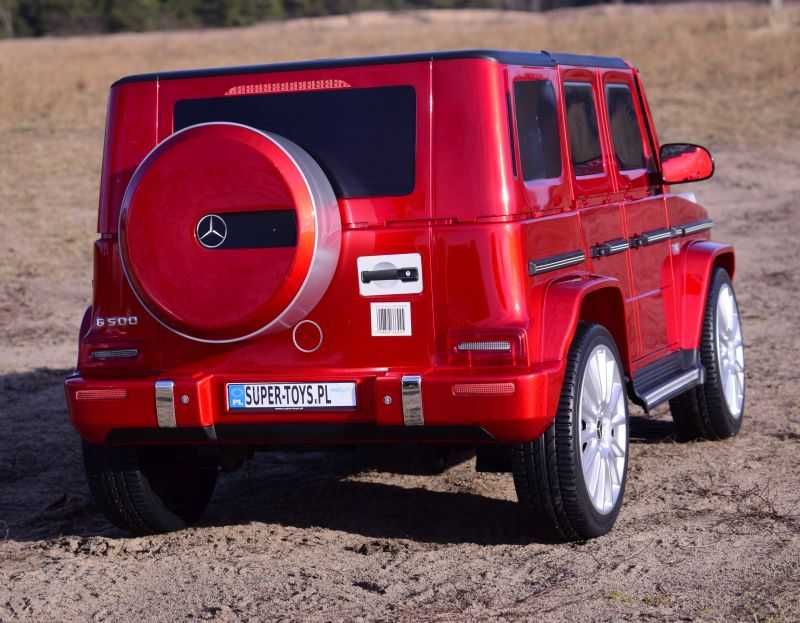 Auto samochód na akumulator Mercedes G500 samochodzik autko SUV RC