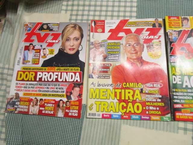 revistas antigas de TV Mais Guia 7 Dias