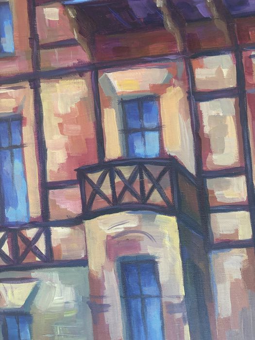 Obraz ,,Kamienica”