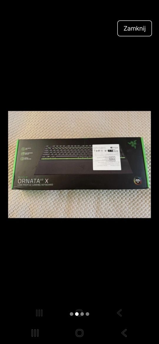 Klawiatura ornata v3 Razer