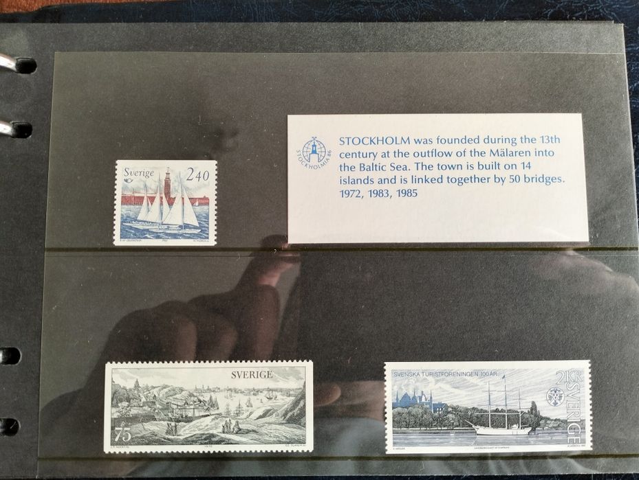 Catálogo exposição Stockholmia 86