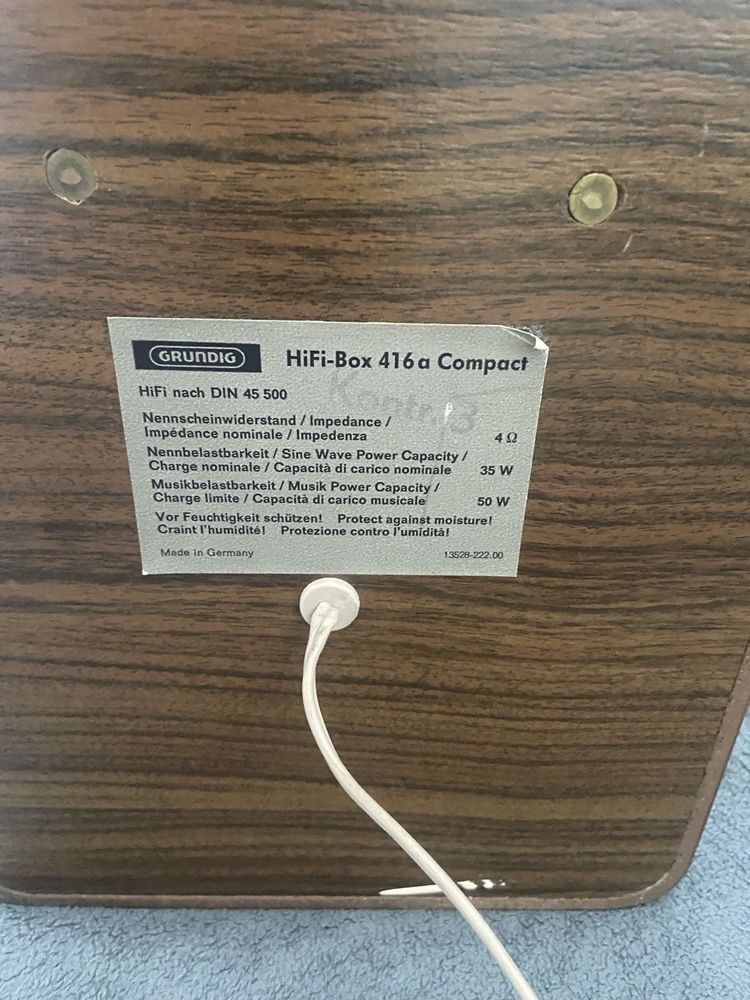 Grundig Hifi Box 416a Compact - sprzedam