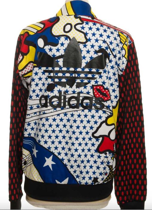 Bluza Adidas  Rita Ora w stylu komiksowym, kreskówka, w stylu Yeezy