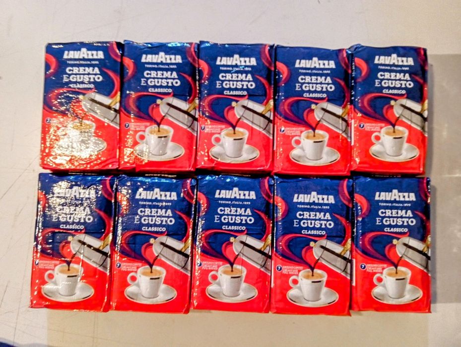 Lavazza Crema e Gusto 250g kawa mielona 10 szt.