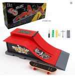 Mini skatepark na Fingerboard+deskorolka