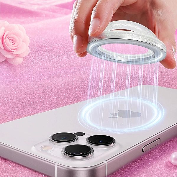 Ring magnetyczny Joyroom JR-ZS500 kompatybilny z MagSafe uchwyt - biał