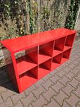 Regał ikea kallax 4x2 77x147 wysoki połysk