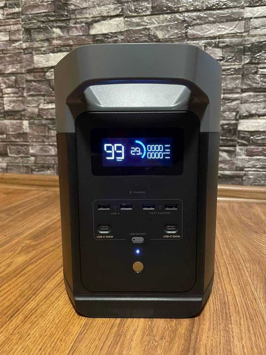 EcoFlow Delta 2 (ZMR330) оригінал з 4 перехідниками на EU