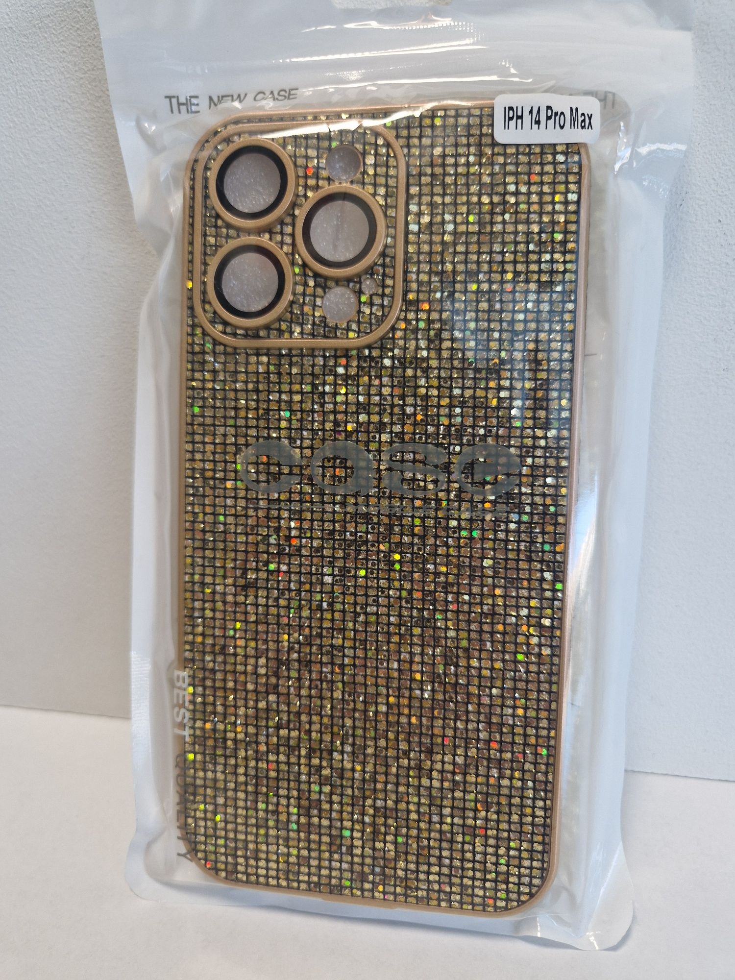 Flash Case do Iphone 14 Pro Max złoty