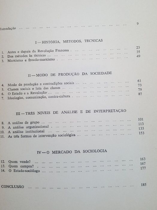 G. Lapassade e R. Lourau, Para um conhecimento da Sociologia