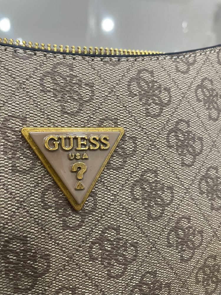 Сумочка guess коричнева нова lux бренд