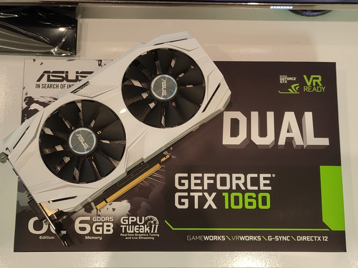 Відеокарта Asus GTX1060 DUAL-GTX1060-O6G -6gb