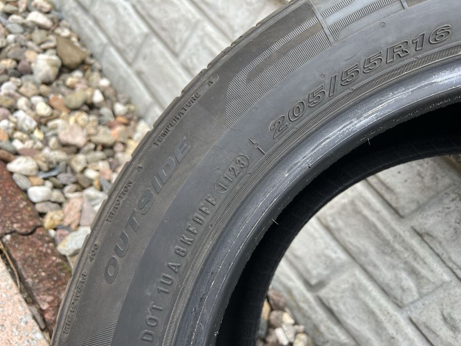 Opony letnie Nexen NBlueS 205/55 R16 91V DOT1123 2x5mm 2x6mm
