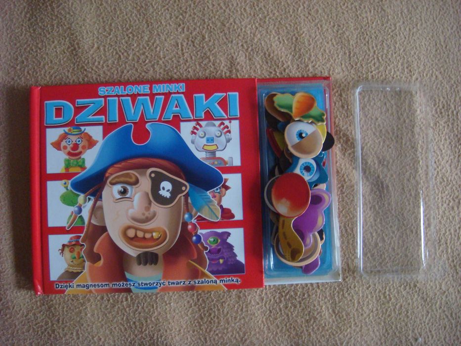 magnetyczna książka dla dzieci „Dziwaki”