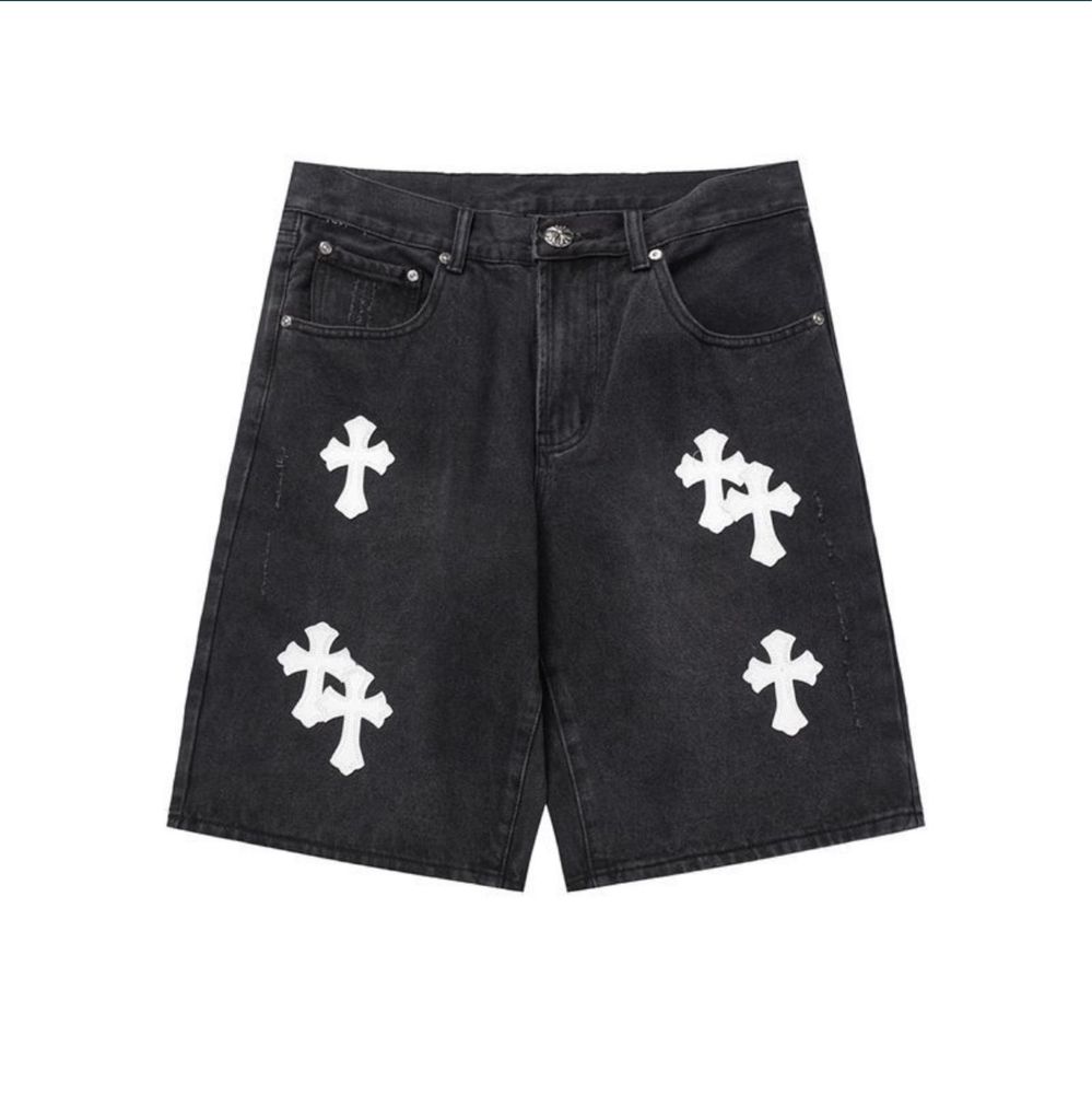 Шорти Chrome Hearts штани Хром Хартс, gallery dept, drip sk8 y2k black