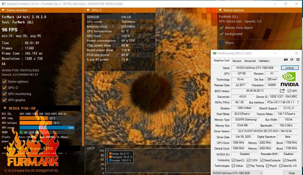 Ігровий ПК Z240 XeonE3 1245 v5 16DDR4/120ssd/Hdd 1Tb/GeFoceGtx1060 6gb