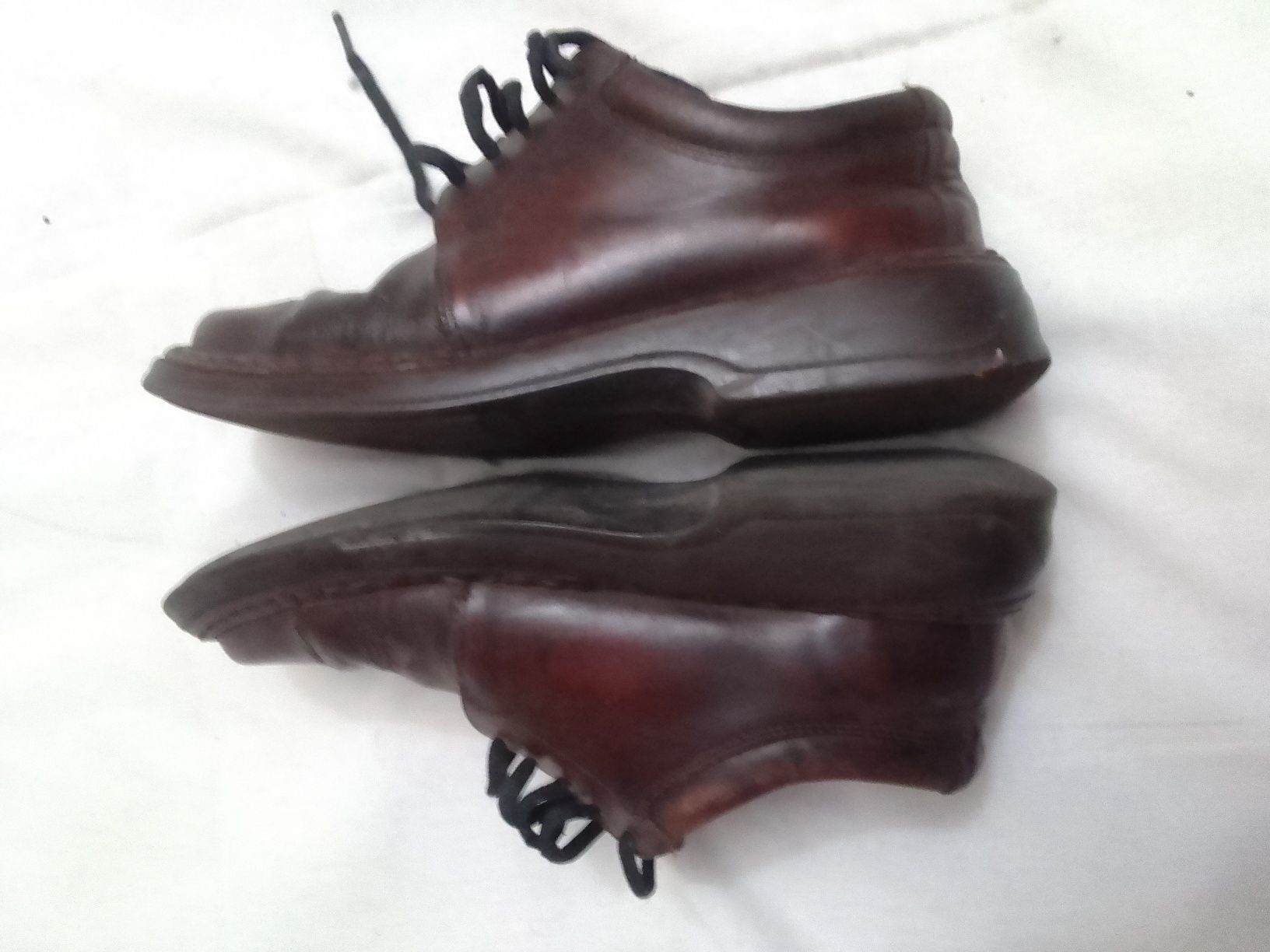 Мужские кожаные коричневые туфли 41 р  недорого