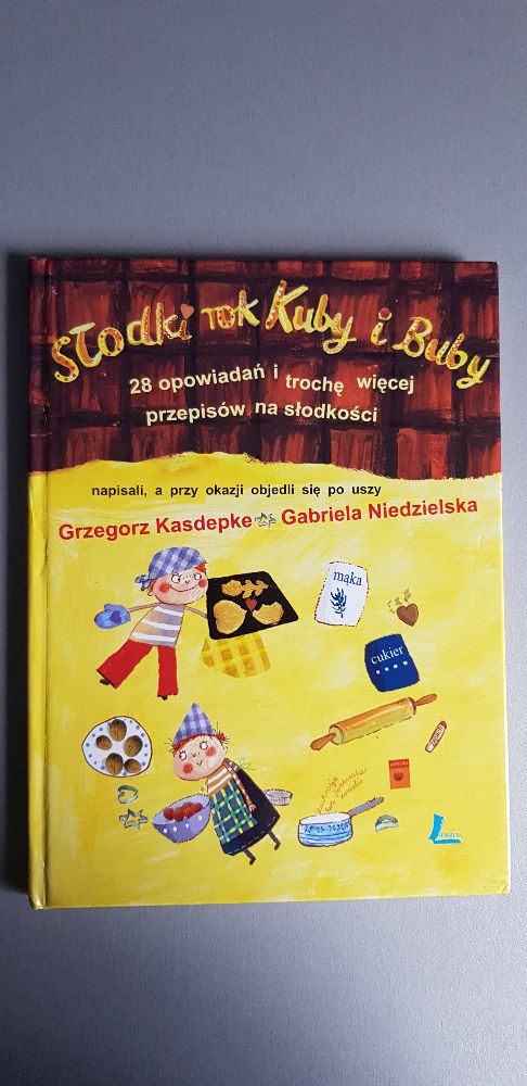 ksiażka kucharska dla dzieci "słodki rok kuby i buby"