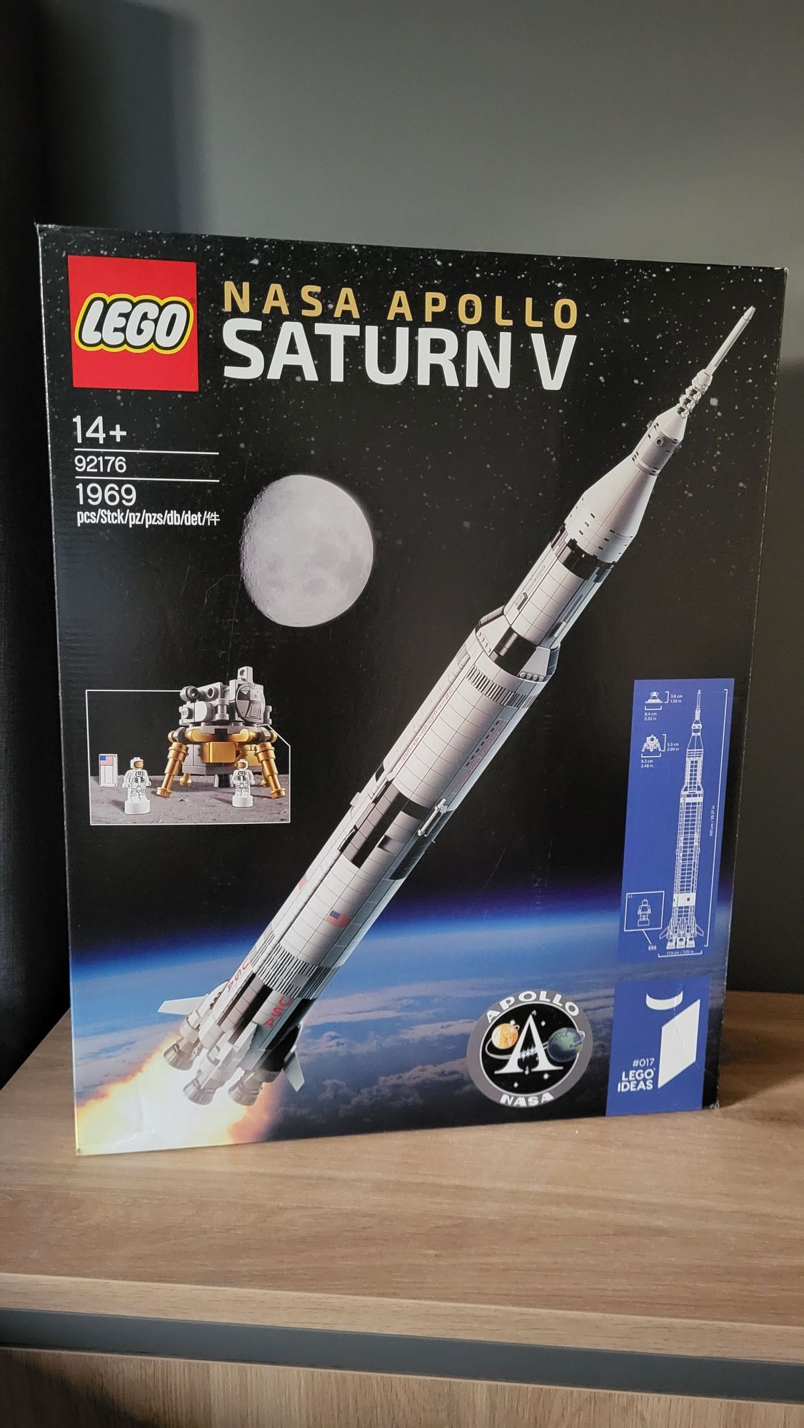 Zestaw lego Nasa Apollo Saturn V 92176