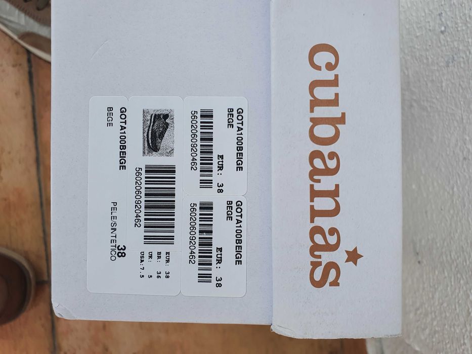 Ténis de Senhora - Cubanas