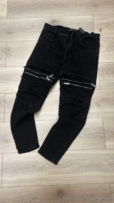 Czarne jeansy zara meskie