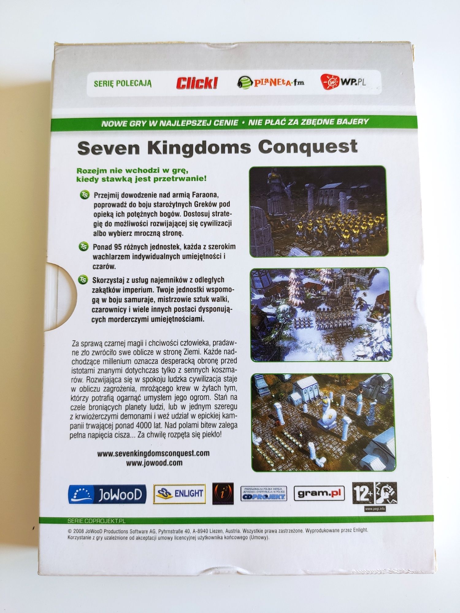 Seven Kingdom Conquest - strategiczna gra komputerowa PC