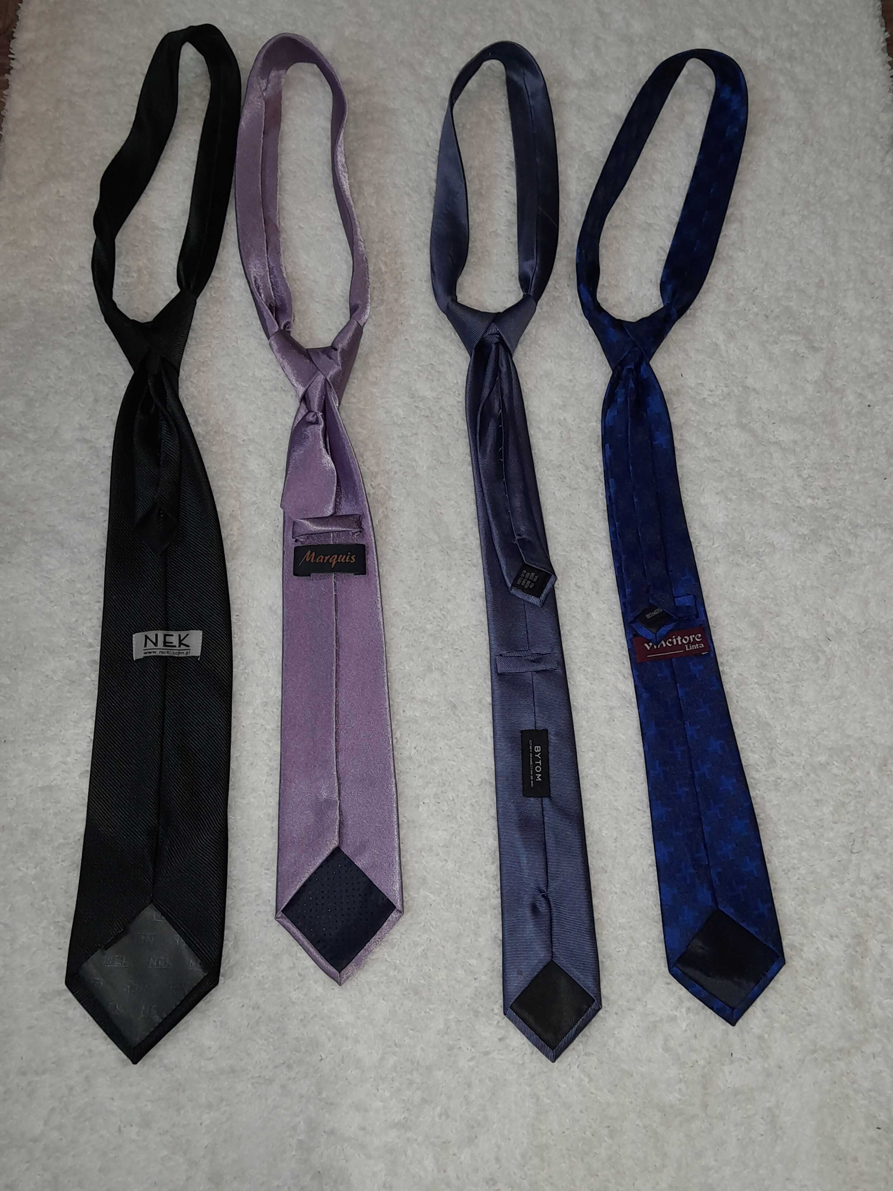 4 męskie  krawaty.