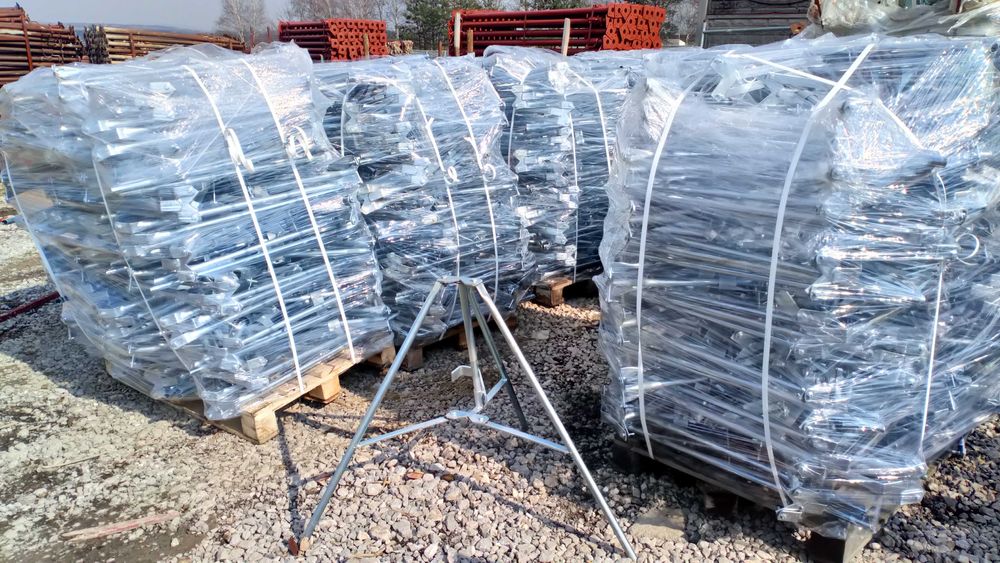 Stemple budowlane Podpora stropowa NOWA Ocynk Szalunek stropowy Doki