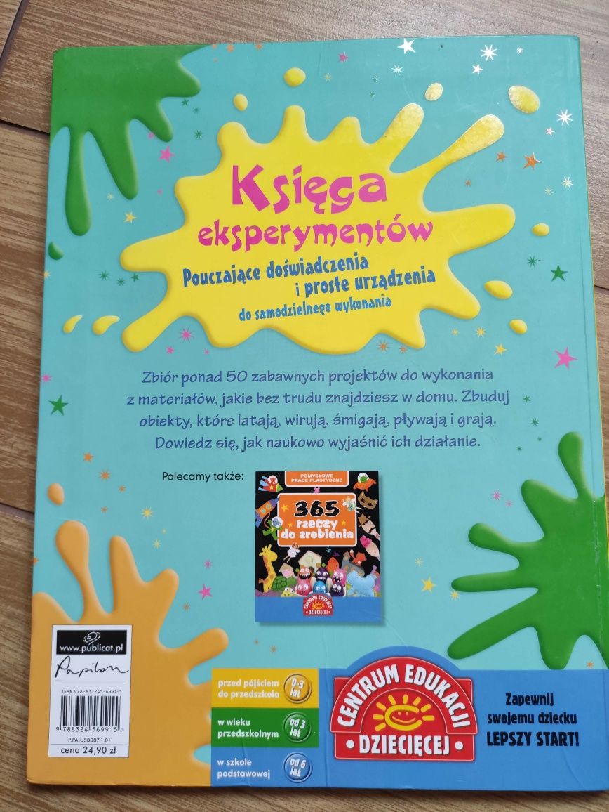 Książka: Księga eksperymentów, stan bardzo dobry