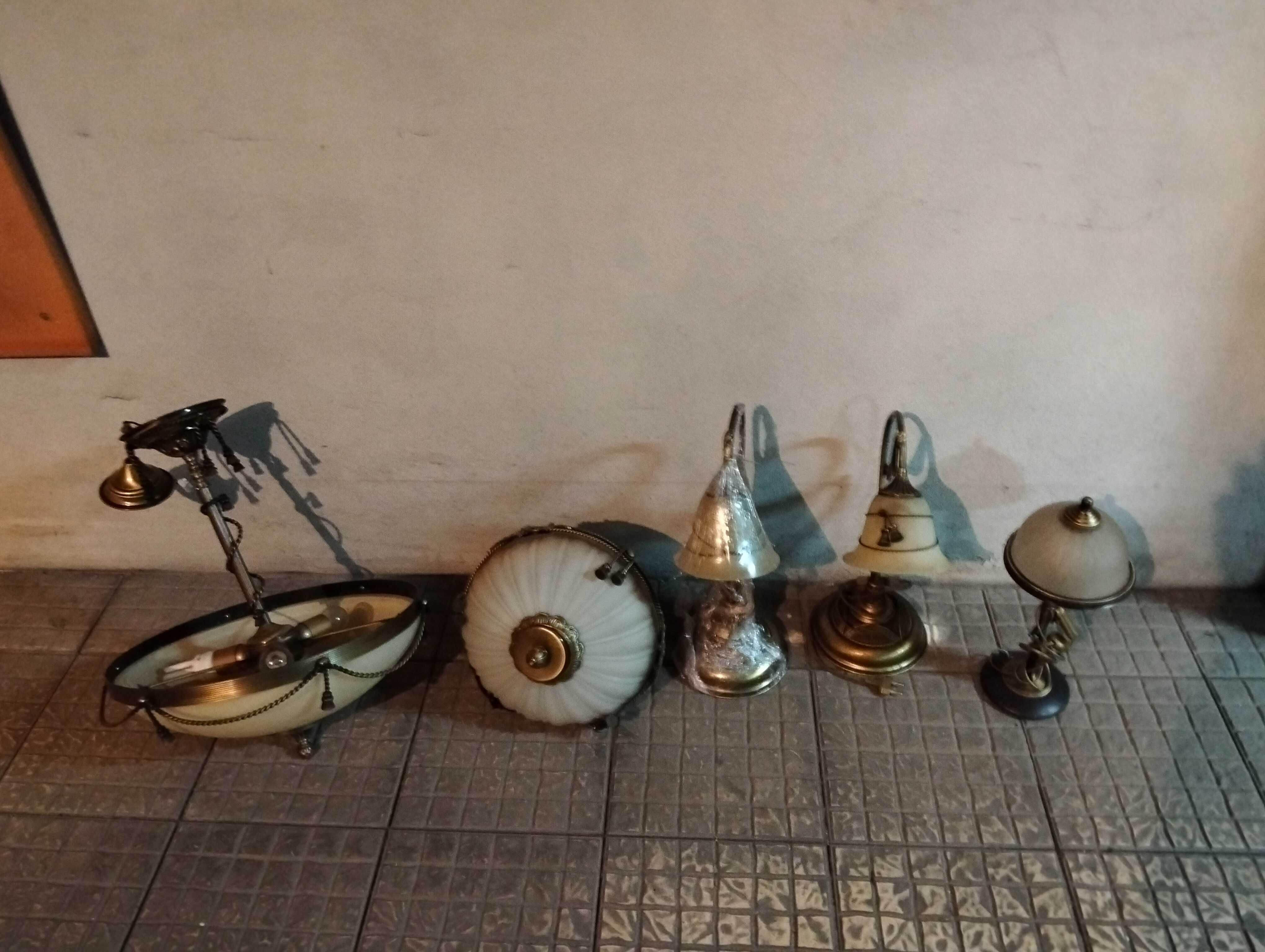 Iluminação Candeeiros alabastro