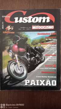 Coleção revistas motociclismo CUSTOM