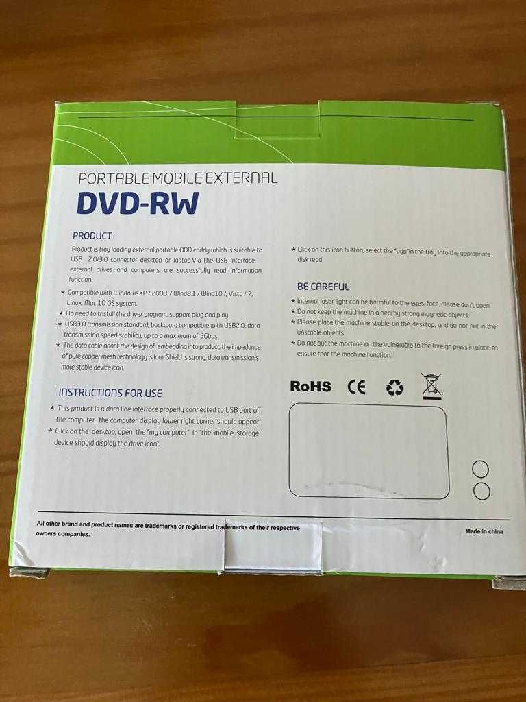 Ultra Thin DVD Writer